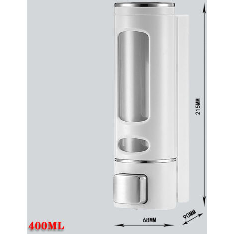 Dispensador automático de jabón con sensor, generador de espuma eléctrico, dispensador inteligente de gel desinfectante para manos, modelo de espuma blanca.