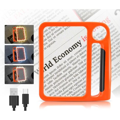 Esta lupa de 5 aumentos con luz, que se puede usar sin necesidad de sujetarla con las manos, es adecuada para personas mayores e ideal para leer, realizar reparaciones y coser.