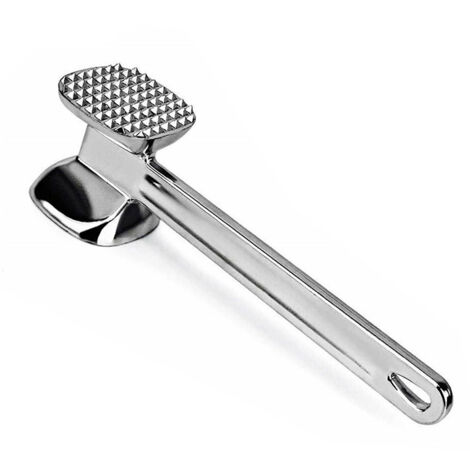 Martillo de aluminio de un solo lado con púas, herramienta, martillo pequeño, utensilio de cocina, 19,5 cm (1/5)