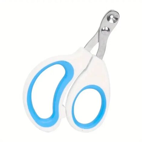 Cortaúñas de acero inoxidable para perros y gatos - Azul (1/5)