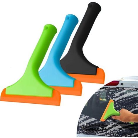 Limpiaparabrisas para coche - Juego de 3 piezas - Escobillas limpiaparabrisas - con sistema de montaje - Limpiacristales - Escobillas limpiaparabrisas de silicona (1/5)