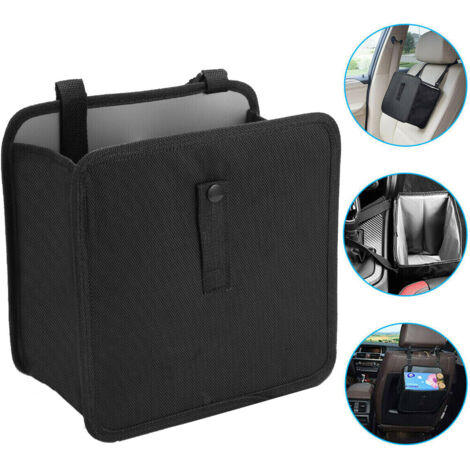Cesta de viaje impermeable que se acopla a la parte trasera del asiento del coche. (1/5)