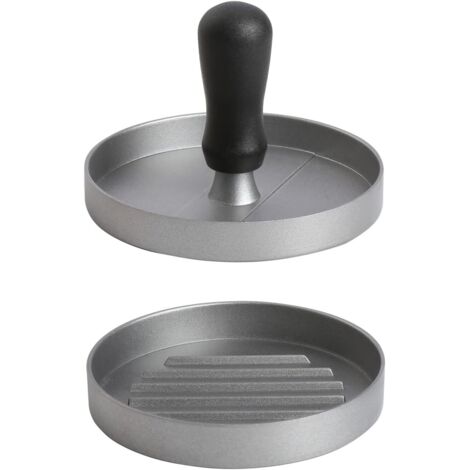 Molde para hamburguesas con un diámetro de 11,8 cm, apto para la elaboración de hamburguesas y carnes a la parrilla. (1/5)