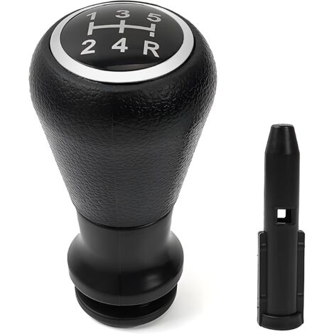 Este pomo de la palanca de cambios es compatible con las palancas de cambio de 5 velocidades de los modelos Peugeot 206, 207, 307 y Citroën. (1/3)