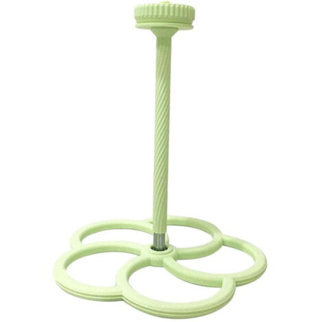 Juguete giratorio para pájaros, rotación de 360 grados, 23 cm de altura, ideal para enriquecer el entorno de la jaula y para juegos interactivos - Verde (1/4)