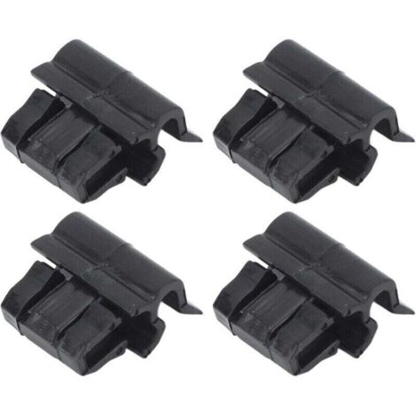 4 hebillas para tapa de parachoque delantero 147287200C 110696100C para Model 3, repuesto para clip de maletero delantero para Model 3 2017-2023-Crezuo (1/4)