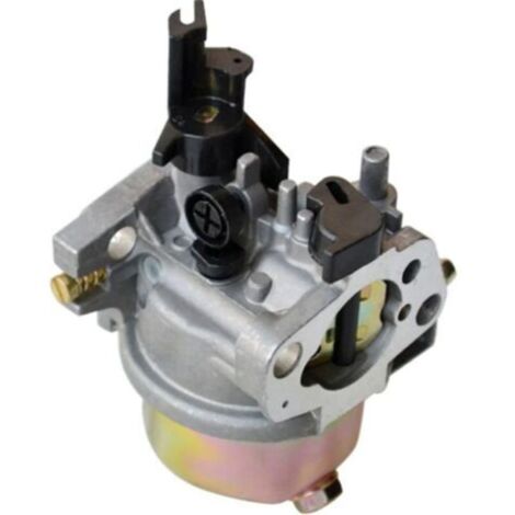 Carburador + junta de la línea de combustible apto para cortacéspedes eléctricos Honda GX120, GX160, GX168 y GX200 de 5,5 HP y 6,5 HP - Crezuo (1/4)