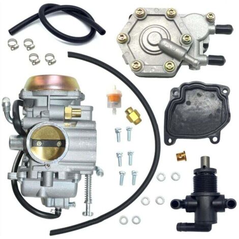 Carburador con bomba de combustible para Polaris Ranger 400 425 500 Trail Boss 325 330 Magnum 550 2X4 4X4 - Crezuo (1/4)