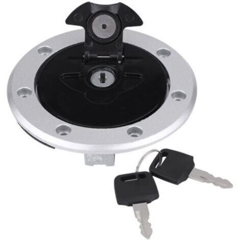 Tapón del depósito de combustible para motocicletas ZX-11 ZZR1100 ZX1100 GPZ1100 - Accesorios para motocicletas - Robusto, fiable y práctico - Acero inoxidable - Crezuo (1/4)