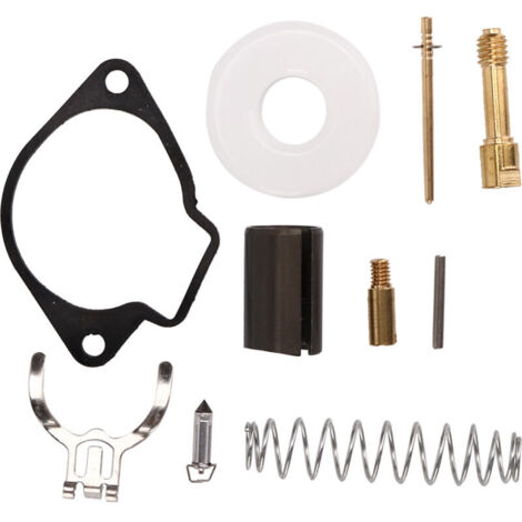 Kit universal de reparación de carburador, piezas del sistema de combustible aptas para minimotos y pocket bikes de 2 tiempos de 43 cc, 47 cc y 49 cc - Crezuo (1/4)