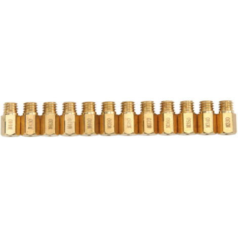 Juego de accesorios de repuesto para boquillas metálicas de surtidores principales de carburador Mikuni VM TM TMX 330 440-Crezuo (1/4)