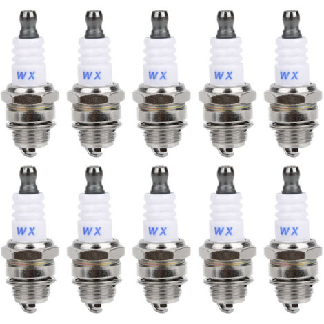 Bujías cerámicas BPT L7T, 10 unidades, para Mini PIT Pocket Scooter Quad Dirt Bike ATV 43cc 47cc 49cc - Crezuo (1/4)