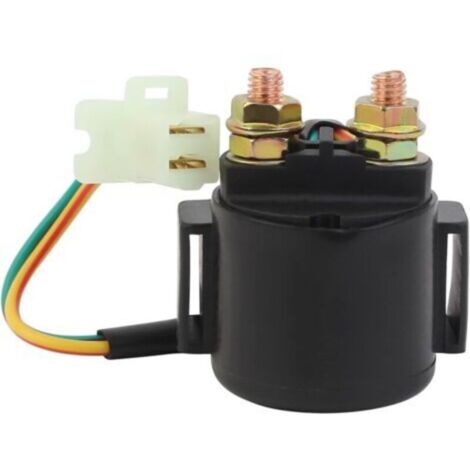 Relé de solenoide de arranque para YAMAHA WARRIOR 350 YFM350 1987-2004 WOLVERINE 350 YFM350 1996-2005 ATV - Crezuo (1/4)