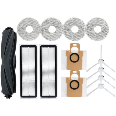 Accessori per robot aspirapolvere Dreame S10 e X10, tra cui spazzole/sacchetti/panni per i modelli S30, S20, X20, X30 e X40 set, accessori per robot aspirapolvere, pezzi di ricambio. (1/5)