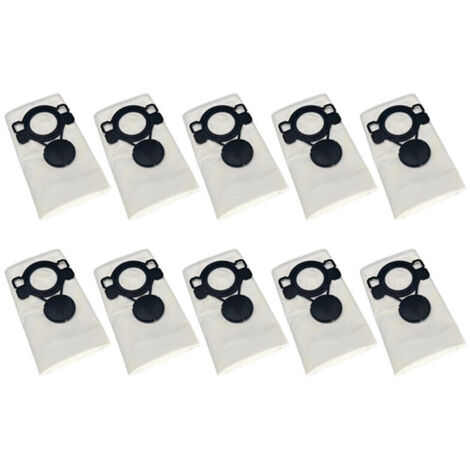 10 sacchi polvere per Nilfisk 107419593 ATTIX 33/ATTIX 44 accessori robot aspirapolvere sacchi polvere ricambio