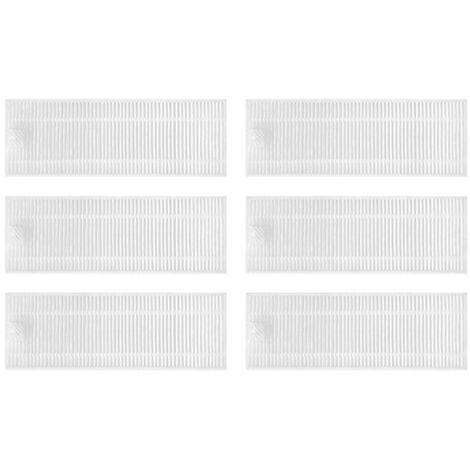 6 pezzi robot aspirapolvere filtro HEPA per 360 S10 X100 MAX robot aspirapolvere pezzi accessori filtri ricambio (1/5)