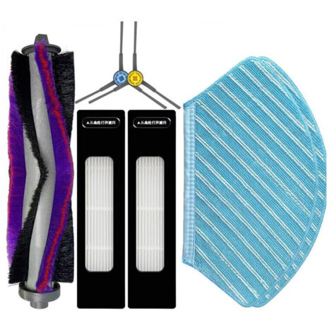Per Midea M7, M7 Pro, NER700, Weissgauff Robowash Laser Map rullo spazzola laterale filtro mop (1/5)