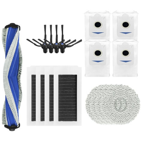 Per X5 OMNI / X5 PRO OMNI robot aspirapolvere sacchi polvere accessori spazzola laterale principale ricambio tessuto mop (1/4)