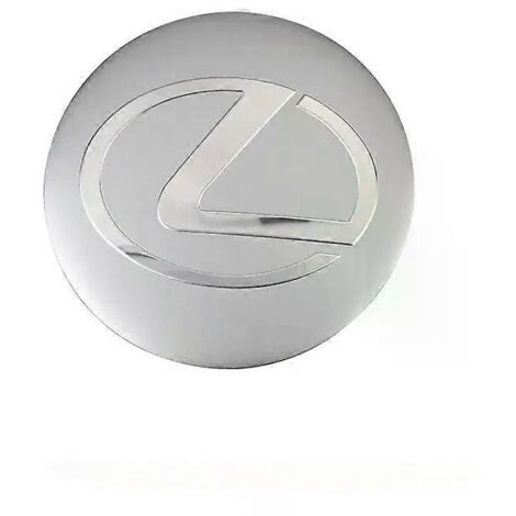 autocollants en résine de 56 mm pour enjoliveurs de roue, compatibles avec Lexus GC, GS, LC, LS, NX, RC, RX, UX, RX350, RX300, IS250, RX330 (argent)