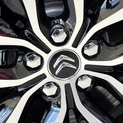 Enjoliveurs de roue pour Citroën C2 C3 C4 C5 C1 Elysée GX Picasso Saxo Cactus DS3 DS4 DS6