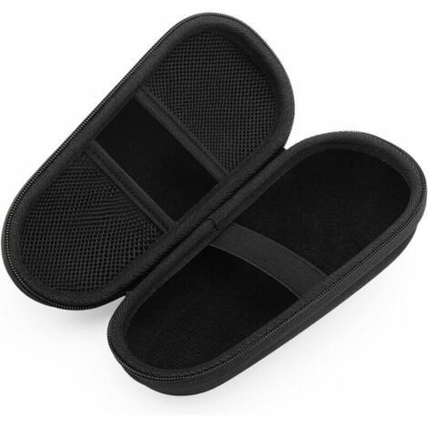 Ulisem Étui pour rasoirs pour hommes Braun Series 3/5/7/9, étui rigide de voyage (noir)