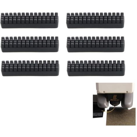 Brosse à buse en silicone pour imprimante 3D Bambu Lab A1, outil de nettoyage de buse pour imprimante 3D Hotbed (6 pièces) (1/5)