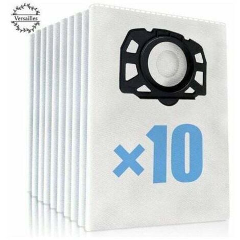 10 pcs sac aspirateur karcher sac aspirateur WD4 WD5 WD6 WD4 Premium WD5 sac karcher premium MV4, MV5 et MV6 Sacs filtrants anti-poussière pour Karcher (1/5)