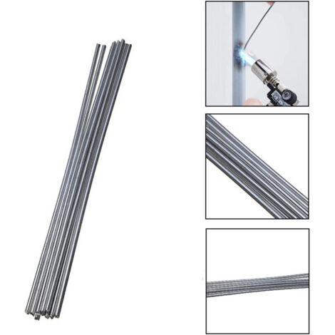Fil de Soudure en Aluminium à Basse Température, Baguettes de Soudage par Fusion Faciles Haute Qualité pour Souder en Aluminium Aucun Besoin de Poudre de Soudure, Adaptées à Tous Les Métaux