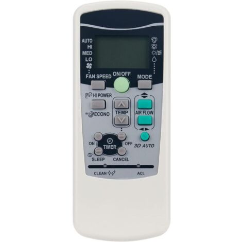 RKX502A001 Télécommande de Remplacement RKX502A001 Air Conditioner Télécommande pour Mitsubishi RKX502A001C RKX502A001B RKX502A001F RKX502A001G RKX502A001P RKX502A001S RKX502A017A DXK09Z3-S (1/5)