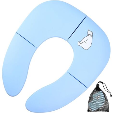 Réducteur de Toilette pour Bébé, Siège de Toilette Pliable pour Enfants, Réducteur WC Portatif pour Enfant/Bébé, Siège de Toilette de Voyage pour Enfants (1/5)