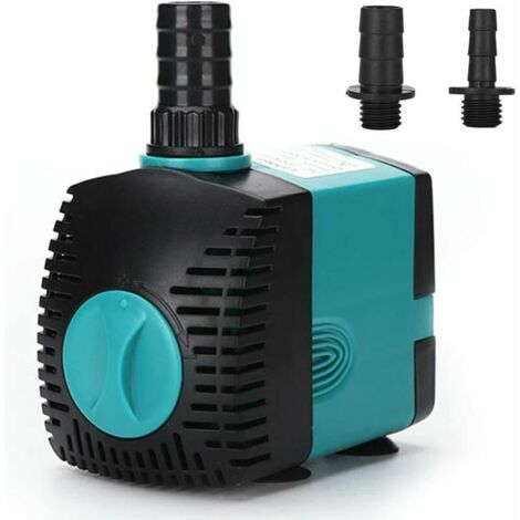 Pompe Fontaine Reglable Pompes Submersibles Pompe Aquarium Ultra-Silencieux Micro Pompe à Eau Submersible Pompe D'aquarium pour Aquarium, Animaux, Fontaine RéServoir de Poissons, 25W1200L/H