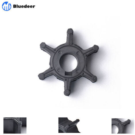 Pompes Compatibles avec la Turbine à Eau Turbine de Pompe à Eau Moteur Hors-Bord Turbine en Caoutchouc Marine 6L5-44352-00 pour Moteurs Ya-maha 4HP 5HP 6HP 2/4 Temps (1/3)