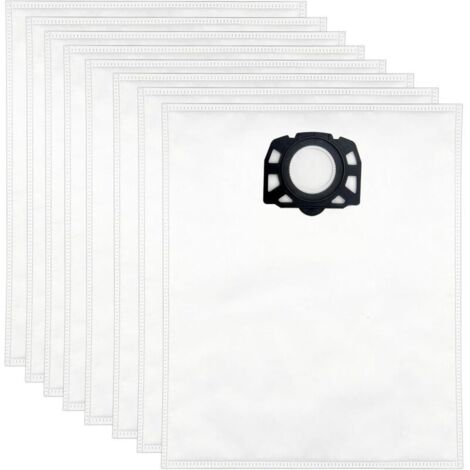 16 sacs à poussière en non-tissé compatibles avec Karcher WD4 WD5 WD6 MV4 MV5 MV6 KWD 1 KWD2 Aspirateur humide et sec WD5P, WD6P Premium Part 2.863-006.0 (1/5)
