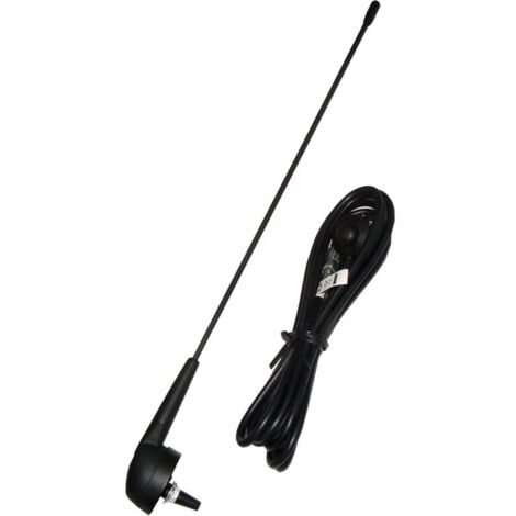 Sound-way Antenne de Toit 39 cm Embout de Rechange Voiture Radio AM/FM/Dab Autoradio 23cm Remplacement Universelle Auto filettage M4 M5 M6 (1/5)