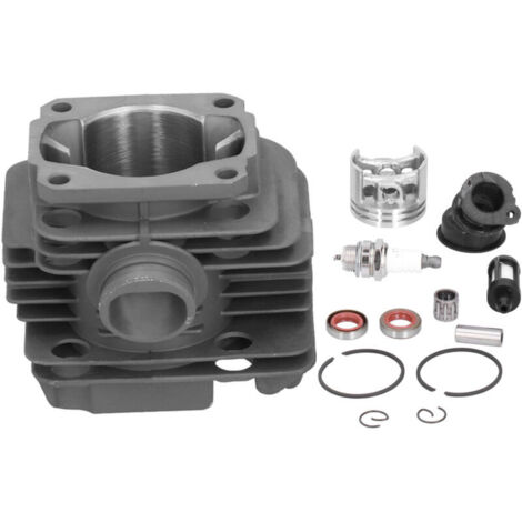 Kit cylindre-piston 40mm pour tronçonneuse Stihl 020 020T MS200 MS200T – Bougie d'allumage – Joints d'huile inclus – Alliage aluminium durable
