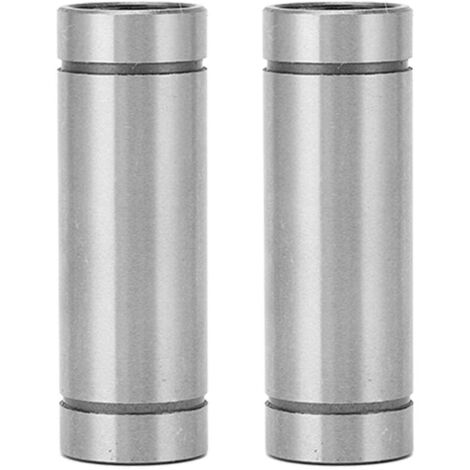 Roulement à mouvement linéaire long 2 pièces haute rigidité mouvement précis et fluide bille CNC en acier à faible friction