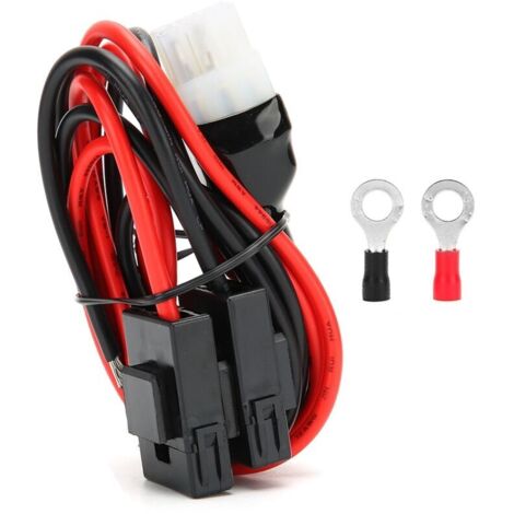 Câble d'alimentation pour autoradio 1m/33 pieds ondes courtes adapté pour Yaesu FT-857D FT-897D (1/5)