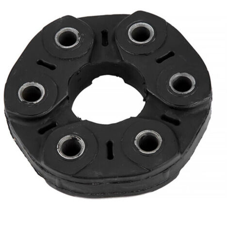 Disque flexible d'arbre de transmission 96 mm de diamètre 6 trous en alliage d'aluminium noir antirouille 26111209168 de remplacement pour voiture 128i 2008-2013 (1/4)