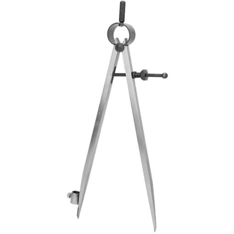 Boussole de dessin d'emplacement de ligne de séparation d'aile outil rotatif artisanal boussole de dessin (200mm) (1/5)