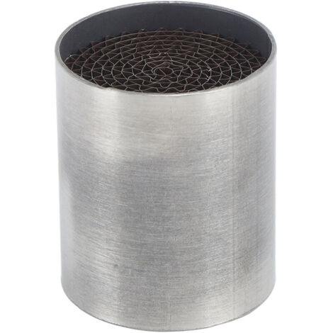Pot d'échappement de moto catalyseur en fer silencieux central avant pour moto (1/4)
