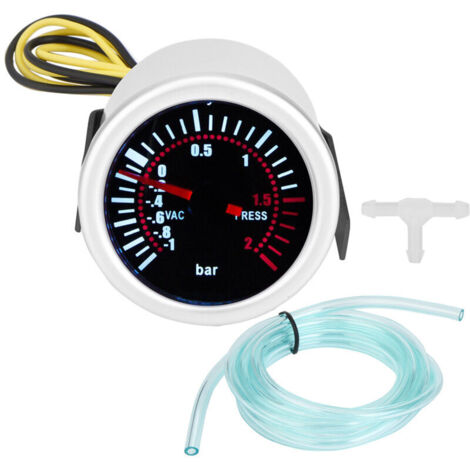 2 "voiture universelle 12V LED numérique Turbo Boost PSI jauge mètre (1/5)