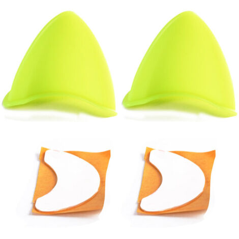 Oreilles de chat en Silicone avec bandes 2 pièces accessoires de casque mignons pour moto de Ski (casque non inclus) (1/5)