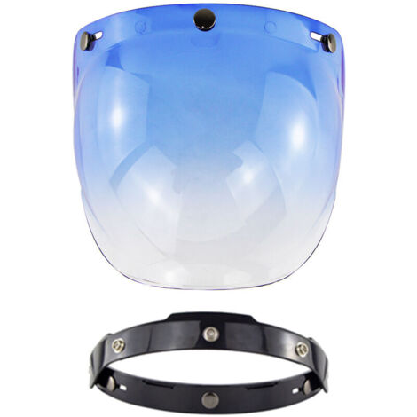 Visière de casque ouvert pour moto accessoire de casque à bulles (1/5)