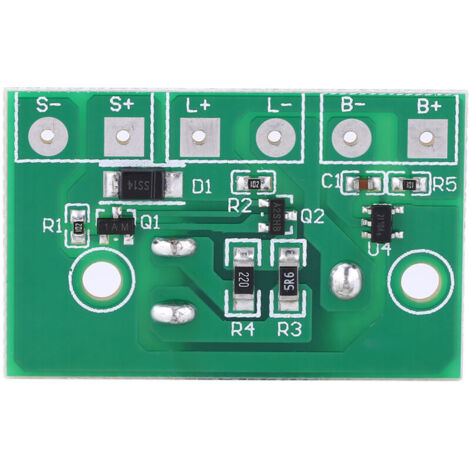 Circuit imprimé de commande de module de contrôleur de lampe solaire avec interrupteur pour batterie au lithium 37 V (1/5)