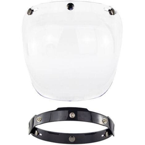 Visière de casque ouvert pour moto accessoire de casque à bulles (1/5)