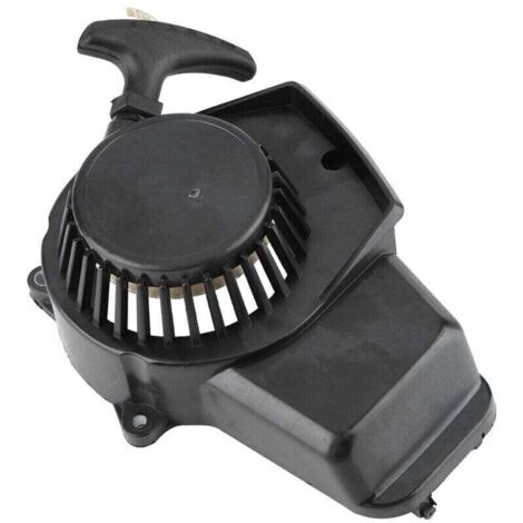 Tirez le démarreur 47-49cc 2 temps pour allumeur universel de quad de saleté de moto(Noir) lanceur pocket bike (1/4)