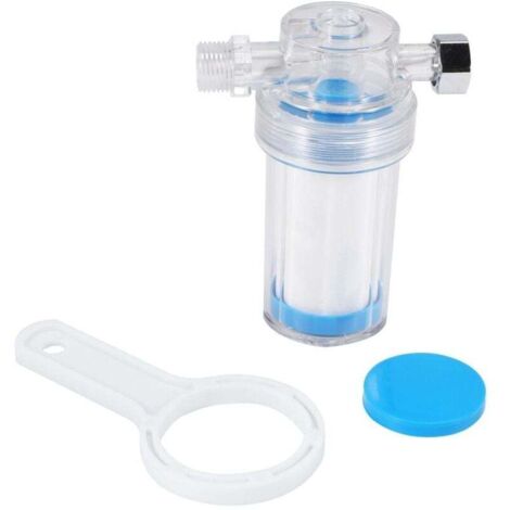 Filtre À Eau Purificateur Anti Rouille Sédiments Pour Machine À Laver Chauffe Eau Douche (1/4)