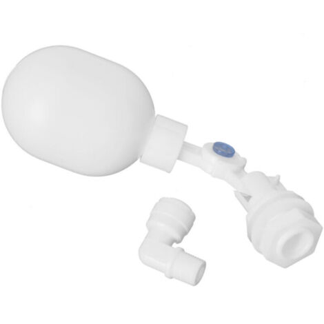 Mini vanne à flotteur réglable en plastique pour système d'osmose inverse d'aquarium RO DI (1/4)