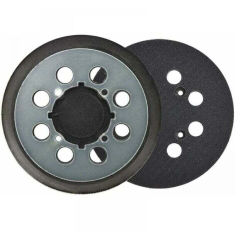 Patin de Rechange pour Ponceuse Orbitale DeWalt DCW210N DWE6423 - Plateau de Ponage 125mm Crochet et Boucle, 8 Trous, Bleu(1 pcs) (1/4)