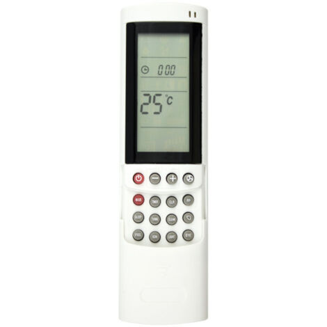 Télécommande de remplacement pour climatiseur Airwell RC08B (1/3)